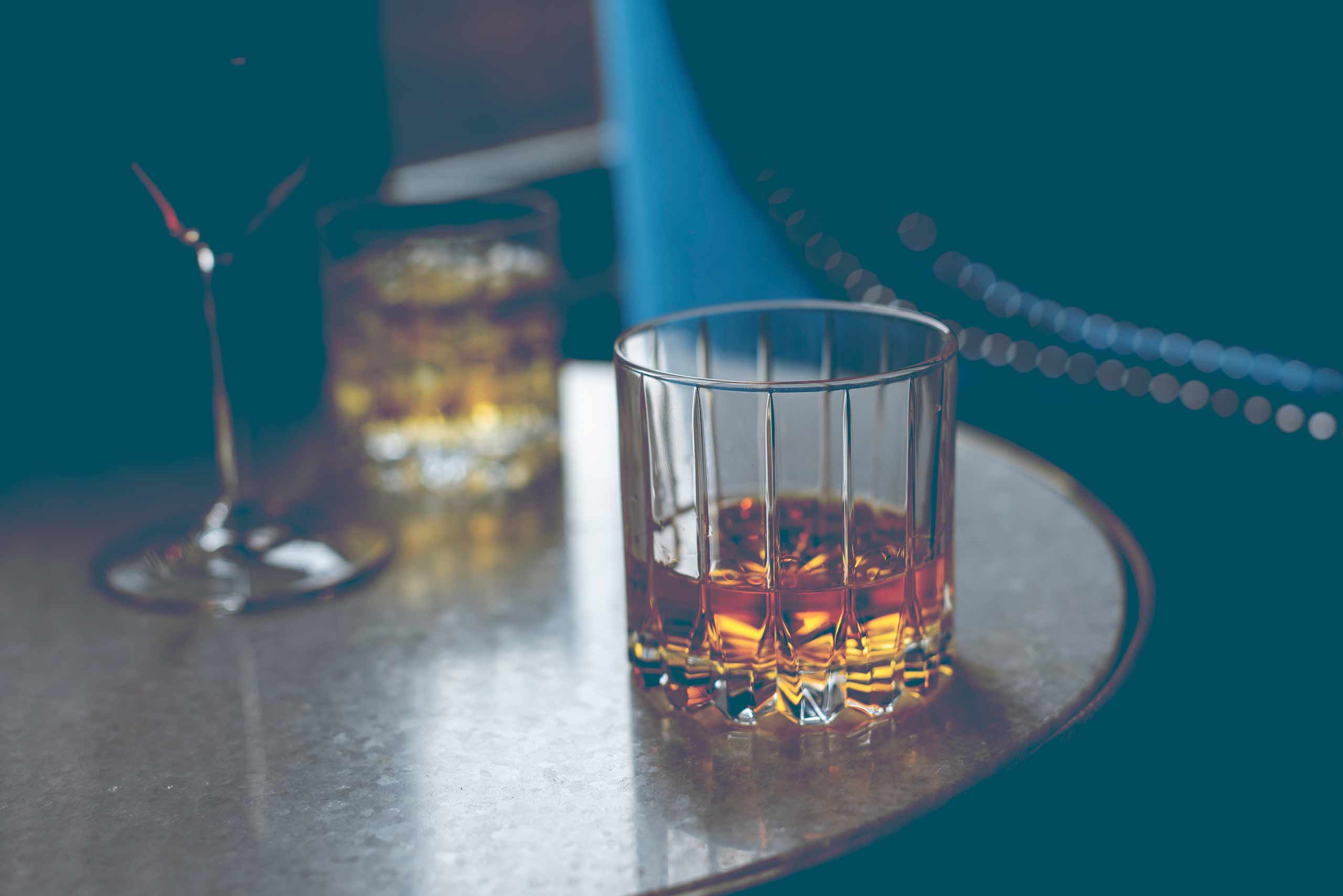 A straight up neat whisky at Aspinalls Whisky Bar and Lounge, Berida Hotel, Bowral
